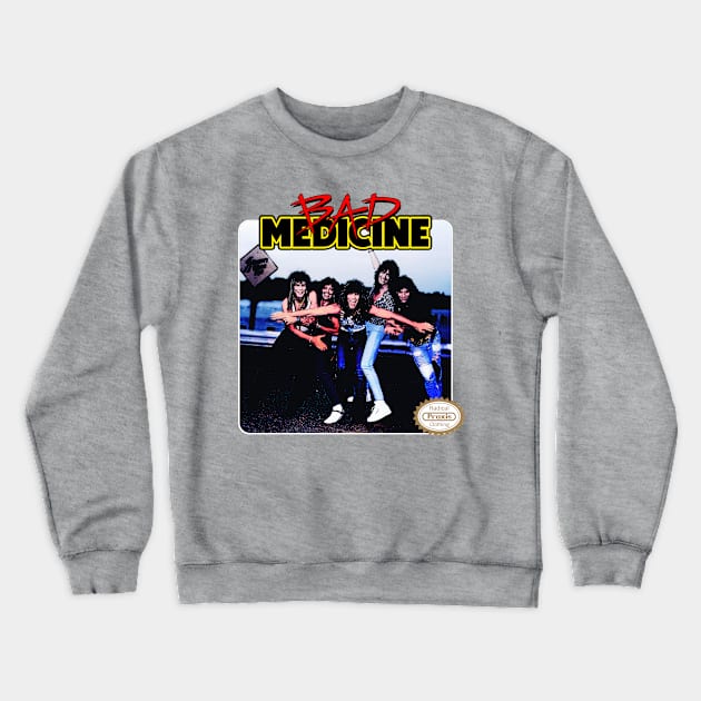 Bad Medicine Crewneck Sweatshirt by Radical Praxis